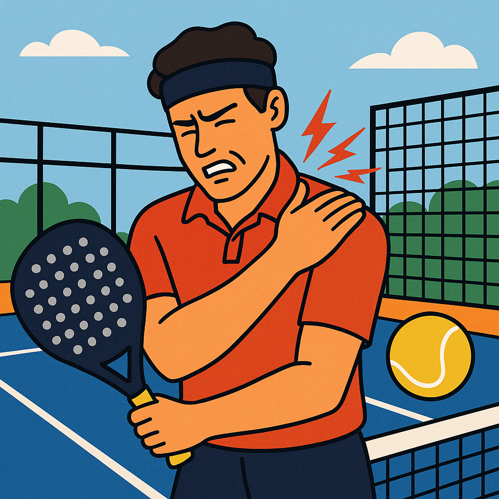 Las lesiones en el pádel: causas, tipos y cómo prevenirlas