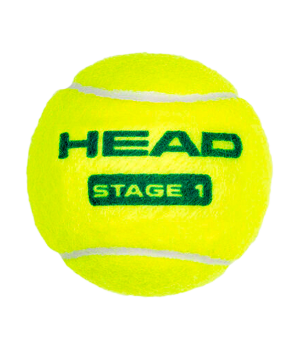 Pelotas HEAD Stage 1 (9/10 años) (Pack x3)