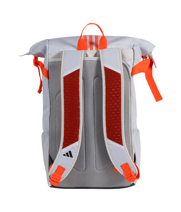Mochila Adidas Multigame 3.3 Blanco/Naranja