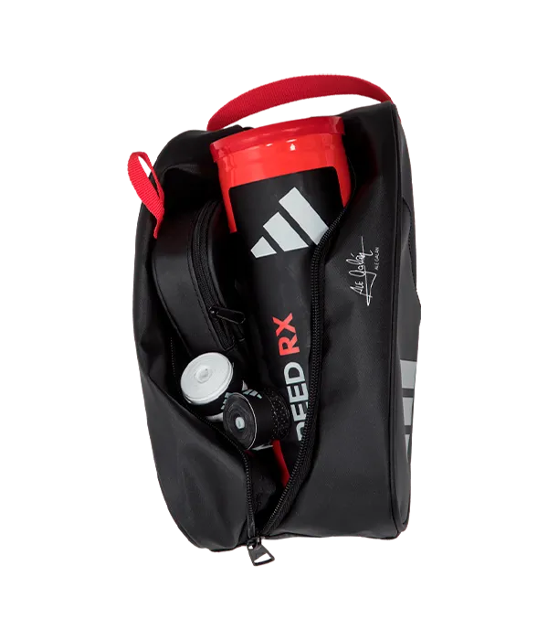 Neceser Adidas Negro/Rojo 3.4 Ale Galan 2025