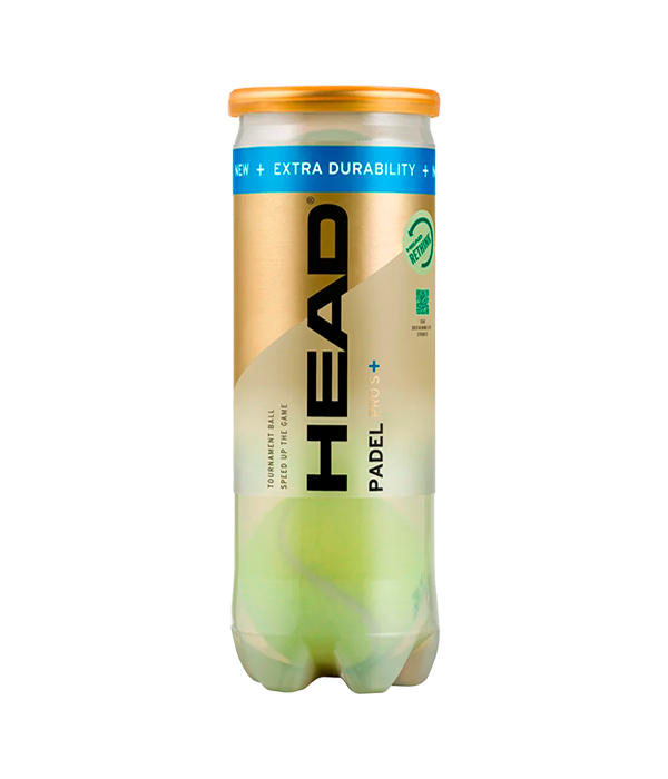 Cajón Pelotas HEAD Padel Pro S+ 2024/2025 (pack x 24)