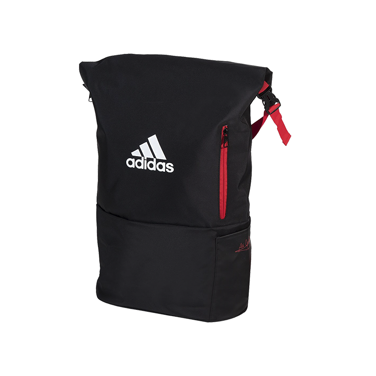 Mochila Adidas Multigame Negro/Rojo