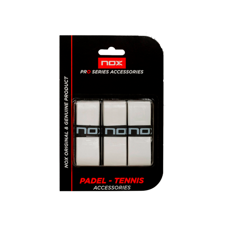 Overgrips NOX Pro Blanco (Pack x3)