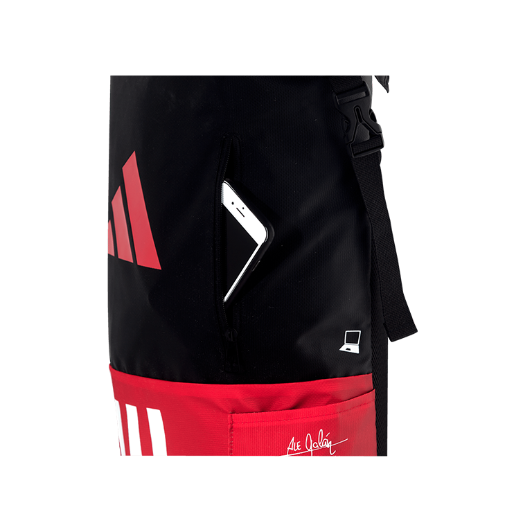 Mochila Adidas Multigame 3.2 Negro/Rojo Ale Galán
