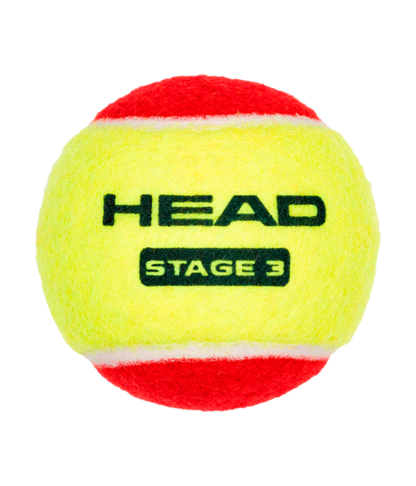 Cajón Pelotas HEAD Stage 3 (5/8 años) (Pack x16)