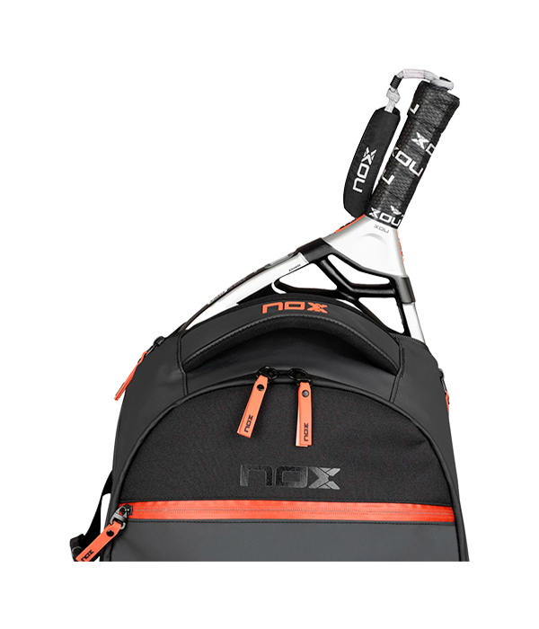 Mochila NOX Luxury Open Series Negro/Rojo 2024