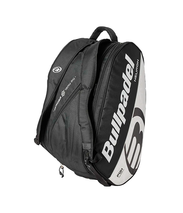 Paletero Bullpadel Neuron Negro/Blanco 2024 Fede Chingotto