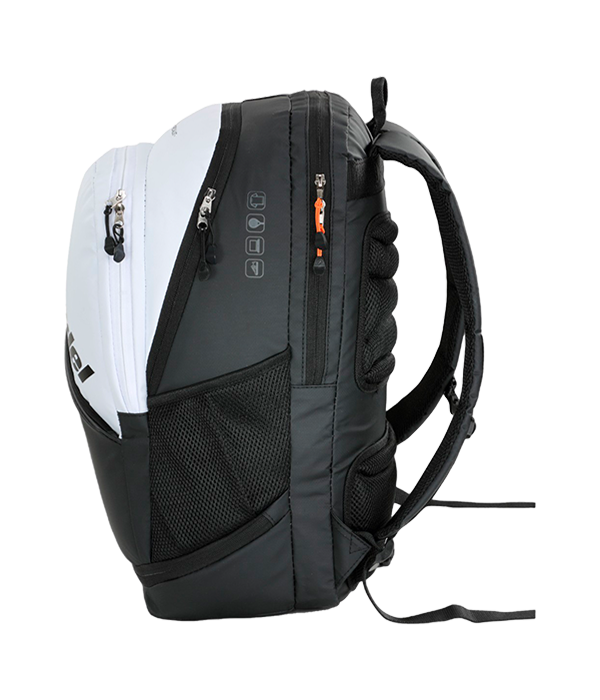 Mochila Bullpadel HACK Negro/blanca 2025 Paquito Navarro