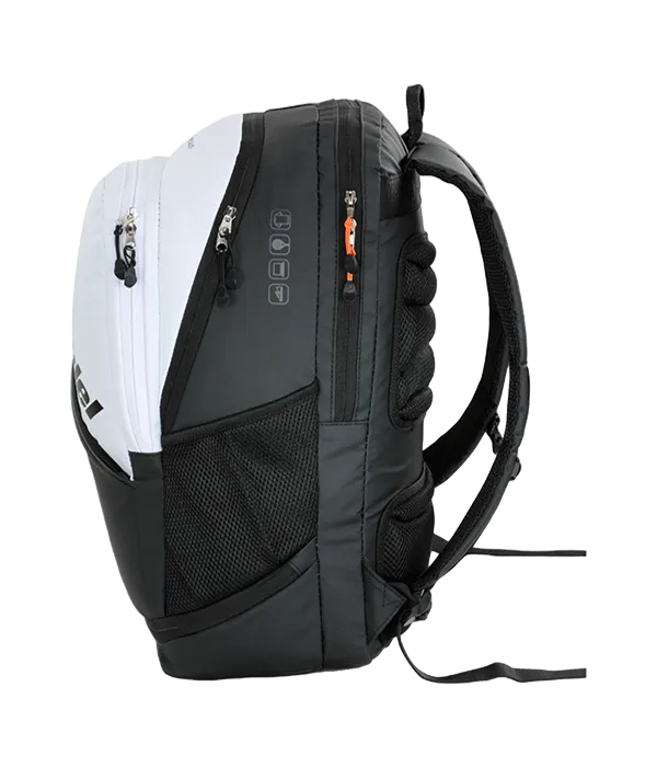 Mochila Bullpadel HACK Negro/blanca 2025 Paquito Navarro