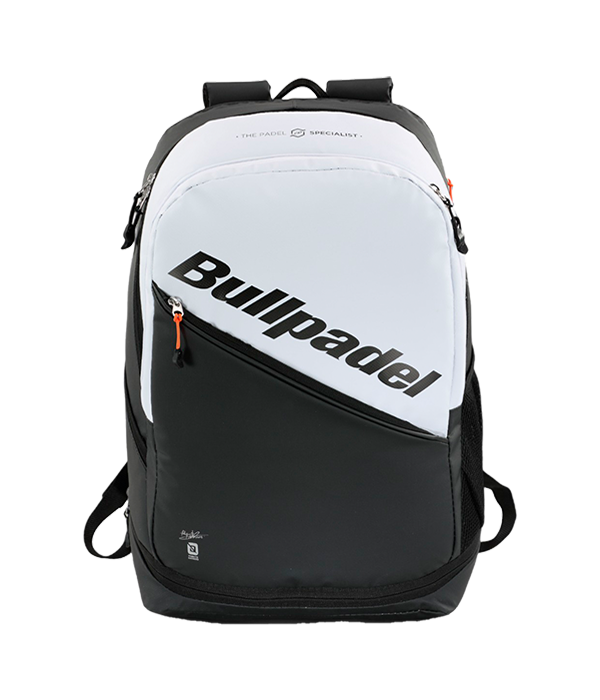 Mochila Bullpadel HACK Negro/blanca 2025 Paquito Navarro