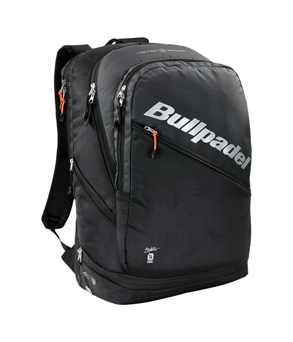 Mochila Bullpadel HACK Negro 2025 Paquito Navarro