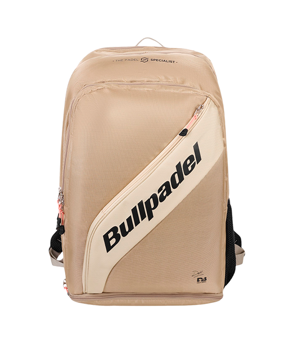 Mochilla Bullpadel Delfi Brea Piedra/Dorado 2025