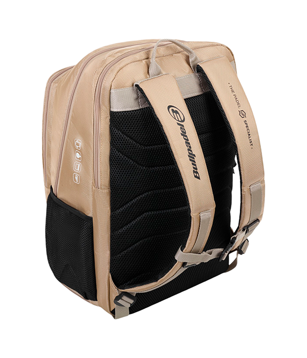 Mochilla Bullpadel Delfi Brea Piedra/Dorado 2025