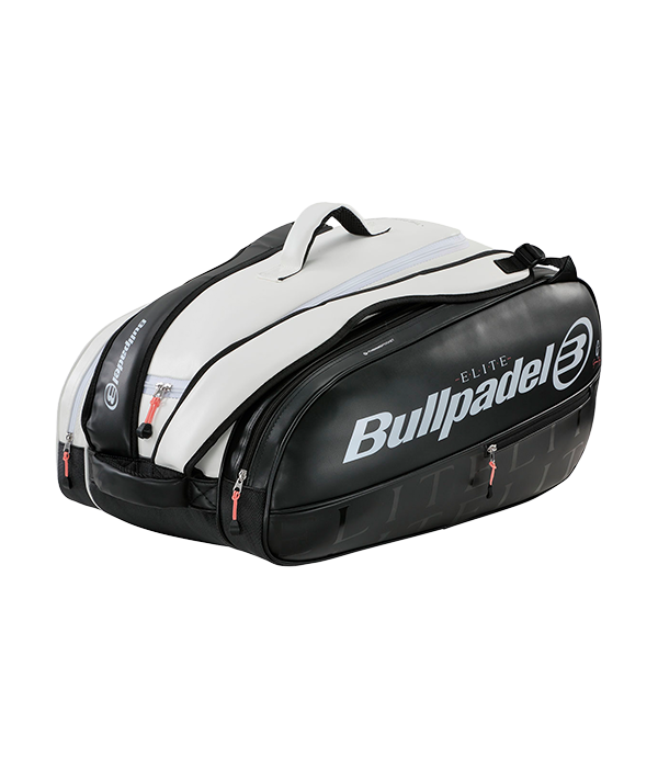 Paletero Bullpadel Elite Negro/Blanco 2024 Gemma Triay