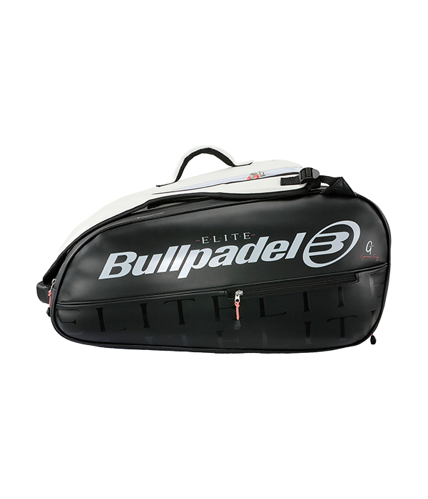 Paletero Bullpadel Elite Negro/Blanco 2024 Gemma Triay