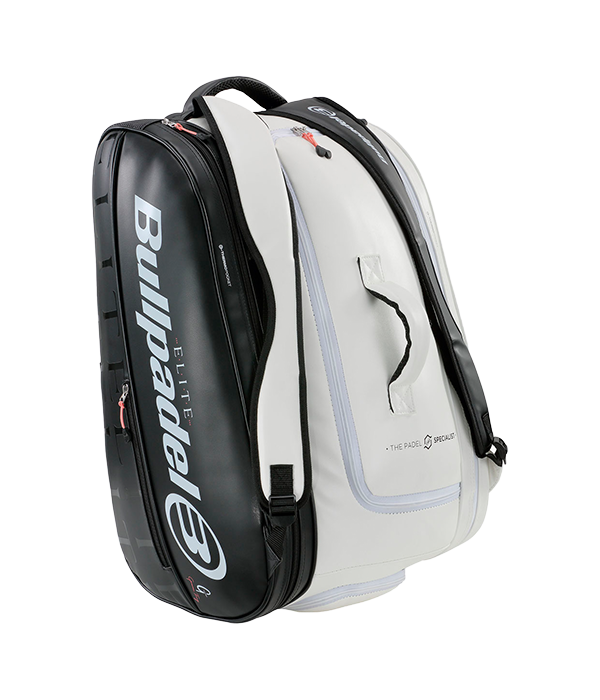 Paletero Bullpadel Elite Negro/Blanco 2024 Gemma Triay
