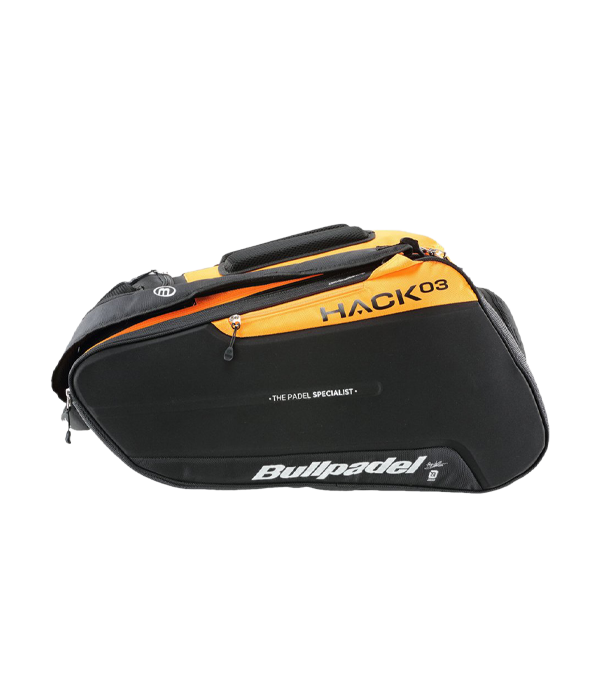 Paletero Bullpadel HACK Naranja/Negro 2024 Paquito Navarro