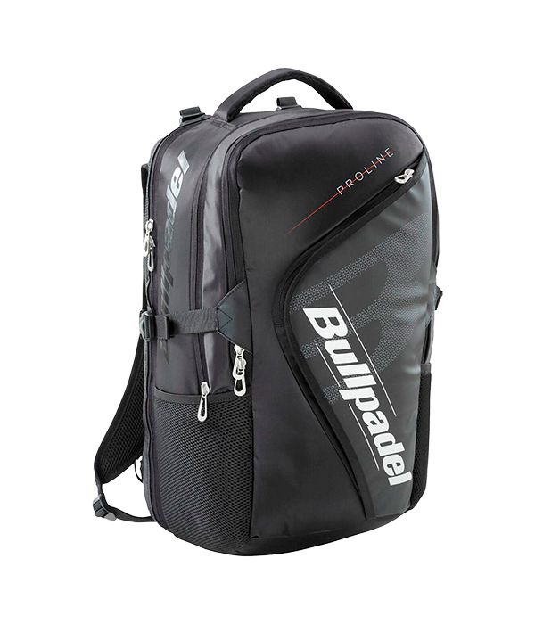 Mochila Bullpadel Tech Pro Line Negro