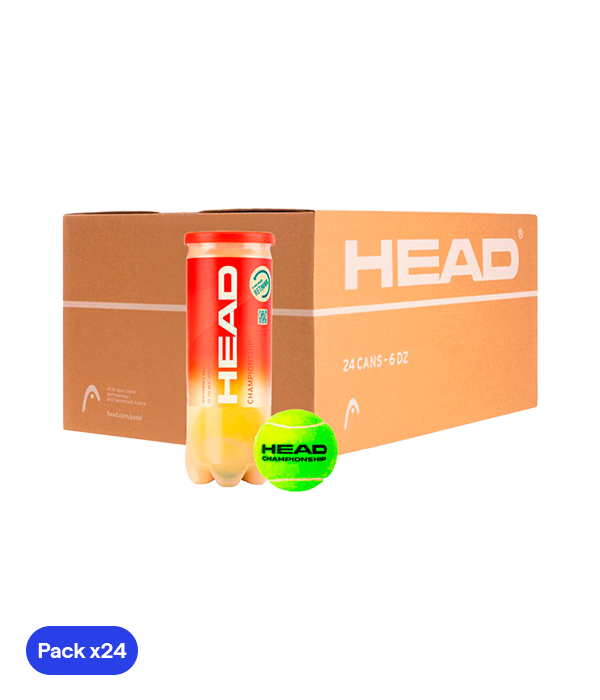 Cajón Pelotas HEAD Championship (Pack x24)