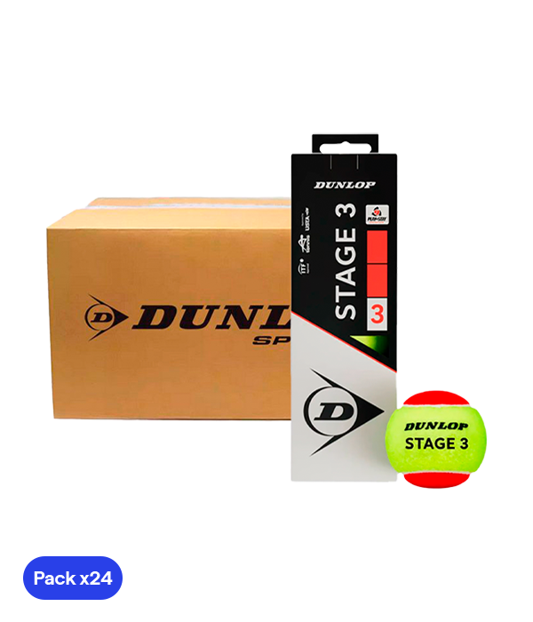 Cajón Dunlop Stage 3 Rojo/Amarillo 2025