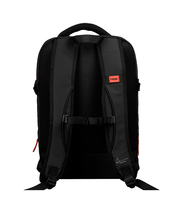 Mochila NOX Luxury Open Series Negro/Rojo 2024
