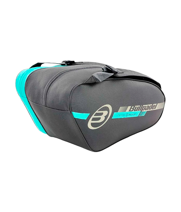 Paletero Bullpadel Tour Gris Oscuro/Turquesa 2025