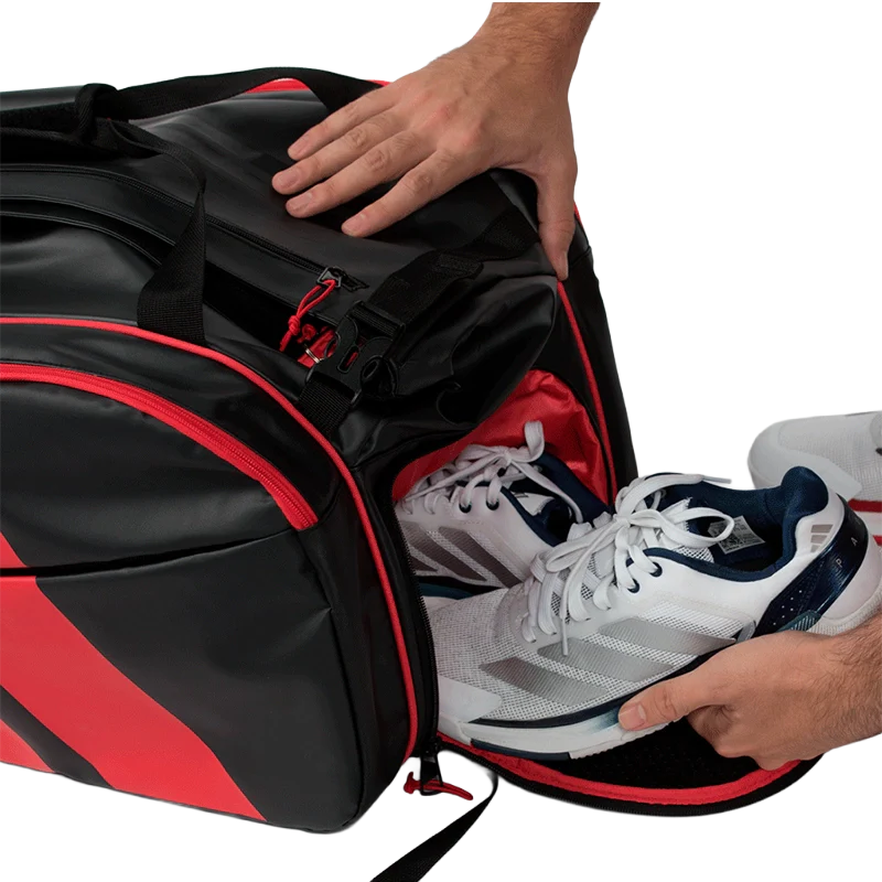 Paletero Adidas Multigame Black/Red Ale Galán 2026