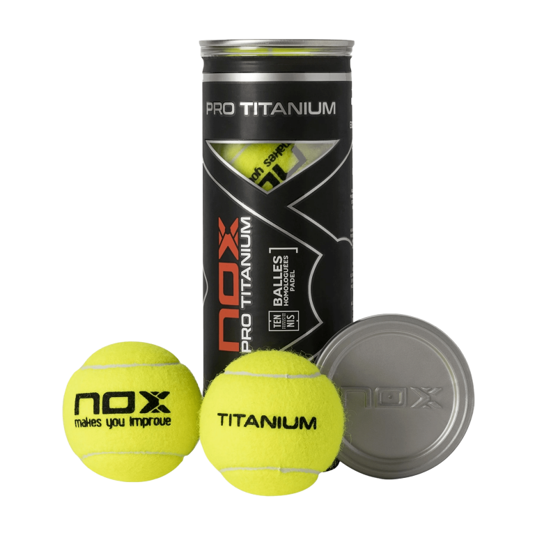 Pelotas NOX Pro Titanium (Pack x3)