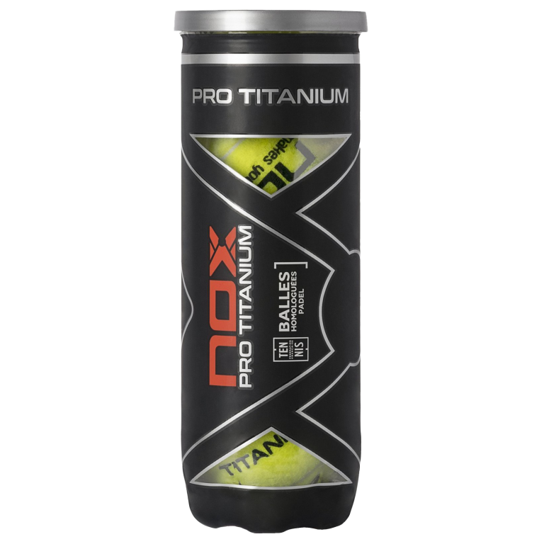 Pelotas NOX Pro Titanium (Pack x3)