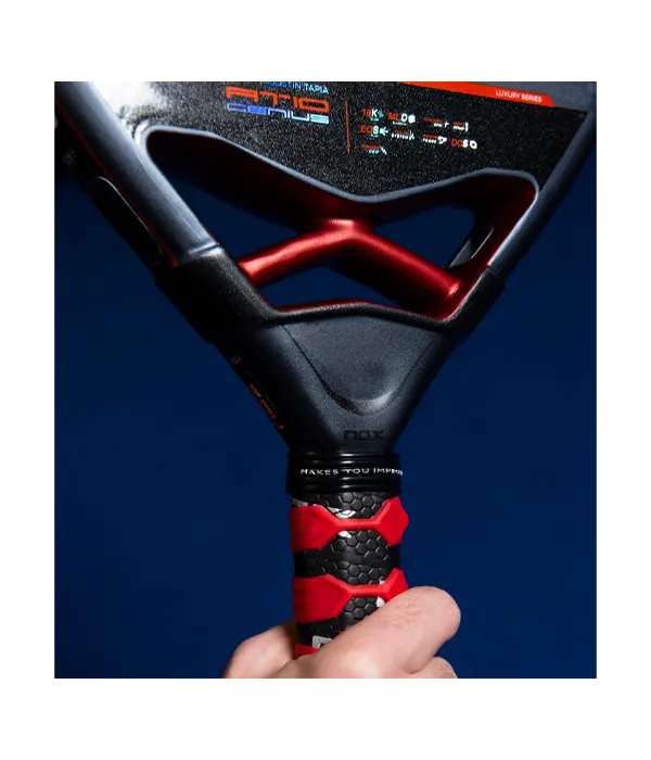 Pack dúo Pala Nox AT10 Genius 18K Alum 2025 Agustín Tapia