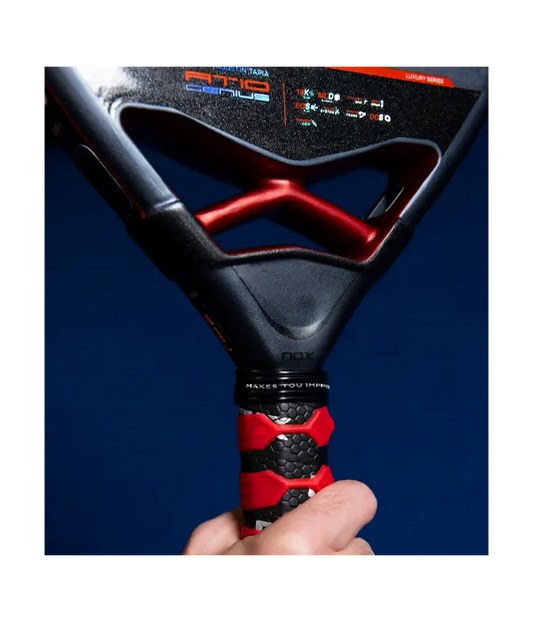 Pack dúo Pala Nox AT10 Genius 18K Alum 2025 Agustín Tapia