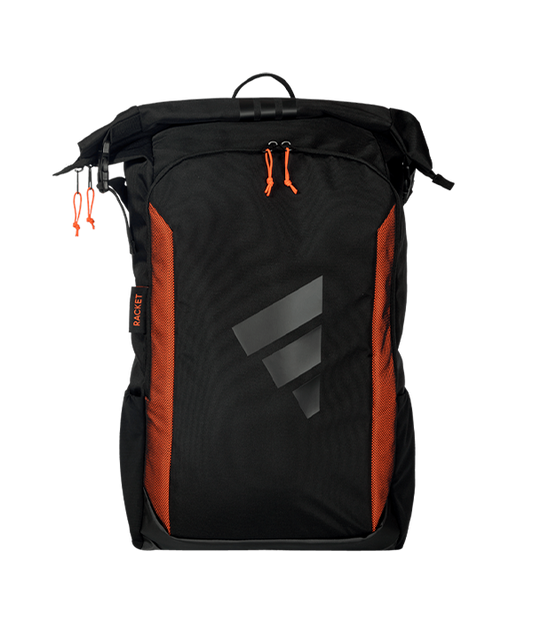 Mochila Adidas Multigame Negro/Naranja 3.4 2025