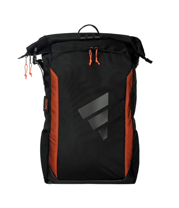 Mochila Adidas Multigame Negro/Naranja 3.4 2025