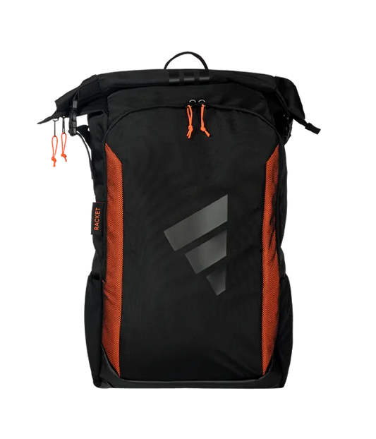 Mochila Adidas Multigame Negro/Naranja 3.4 2025