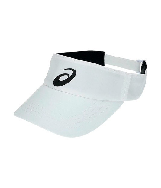 Visera Asics Logo grande Performance Blanca 2025