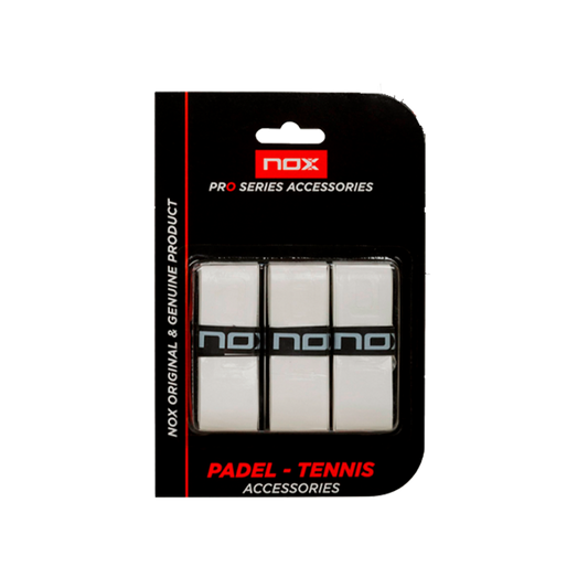 Overgrips NOX Pro Blanco (Pack x3)