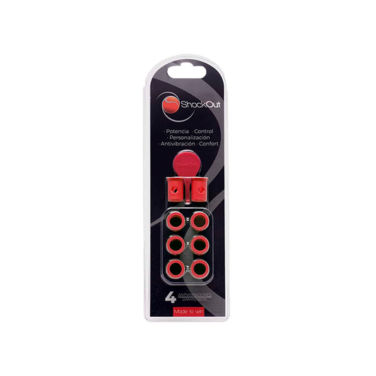 Antivibrador Shock Out Rojo