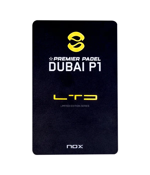 Pack AT10 Genius 12K Limited Edition 2025 Premier Padel Dubai P1