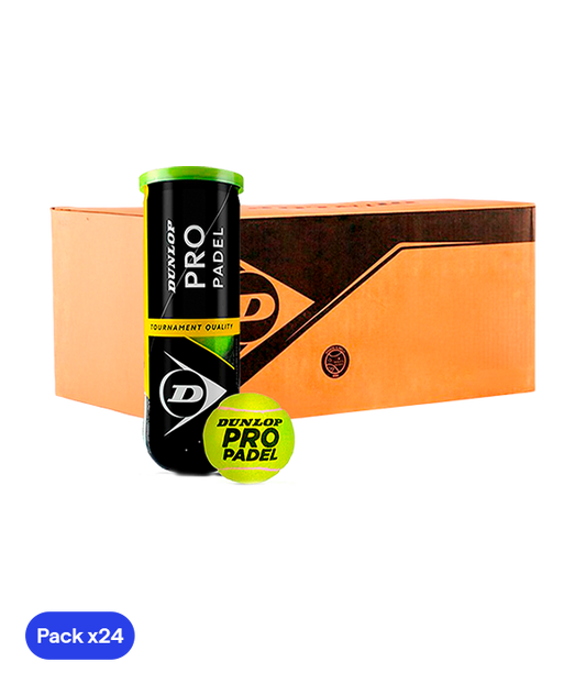 Cajón Pelotas Dunlop Pro Padel (Pack x24)