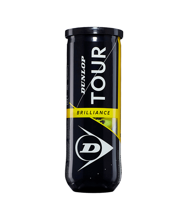 Cajón Pelotas Dunlop Tour Brilliance Tenis (Pack x24)