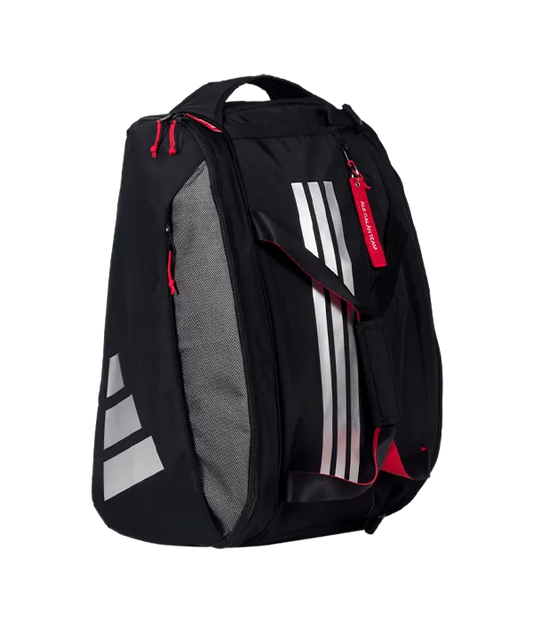 Paletero Adidas Multigame Negro/Rojo 3.4 Ale Galán 2025