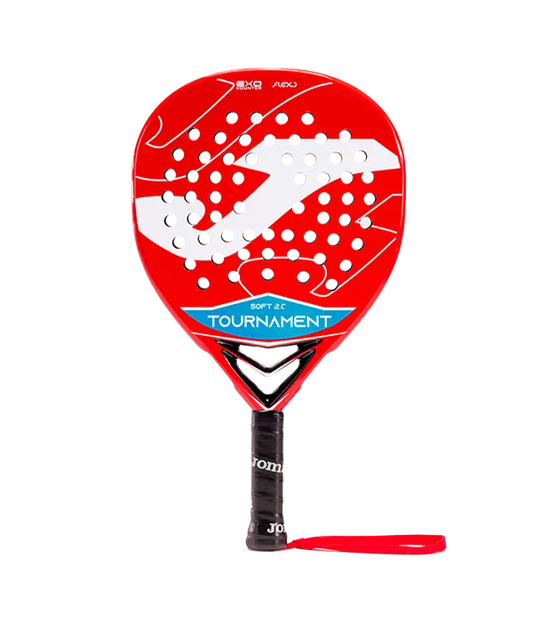 Pala Joma Tournament Soft Rojo/Blanco 2025