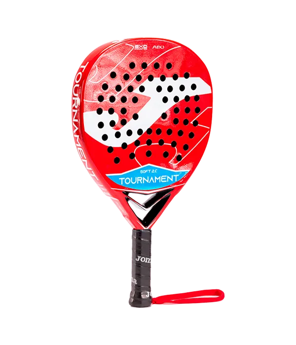 Pala Joma Tournament Soft Rojo/Blanco 2025