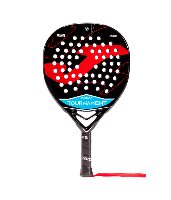 Pala Joma Tournament Flex Negro/Rojo 2025