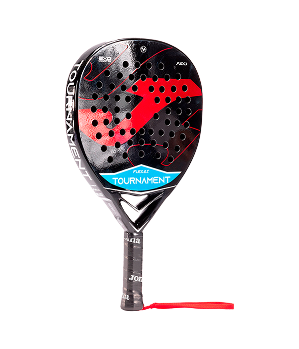Pala Joma Tournament Flex Negro/Rojo 2025