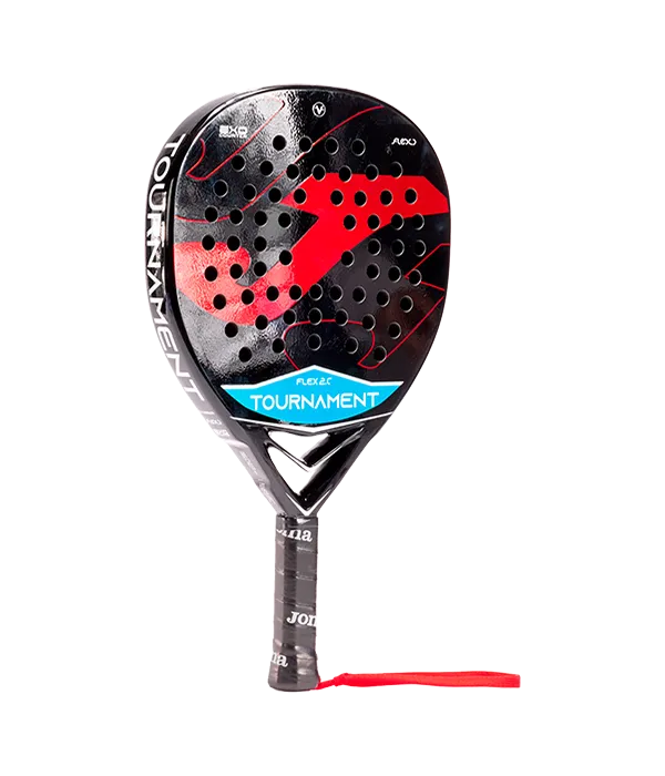 Pala Joma Tournament Flex Negro/Rojo 2025
