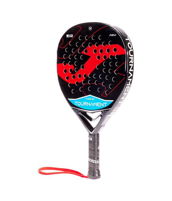 Pala Joma Tournament Flex Negro/Rojo 2025