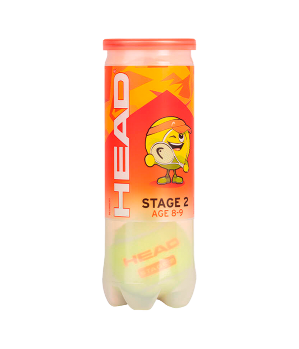 Bote de Pelotas HEAD Stage 2 (8/9 años)