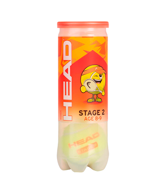 Bote de Pelotas HEAD Stage 2 (8/9 años)