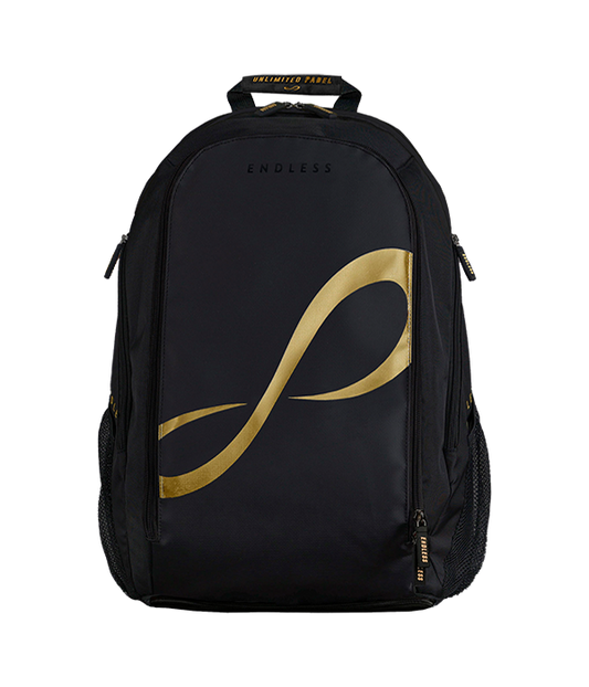 Mochila Endless Icon  Negro/Dorado